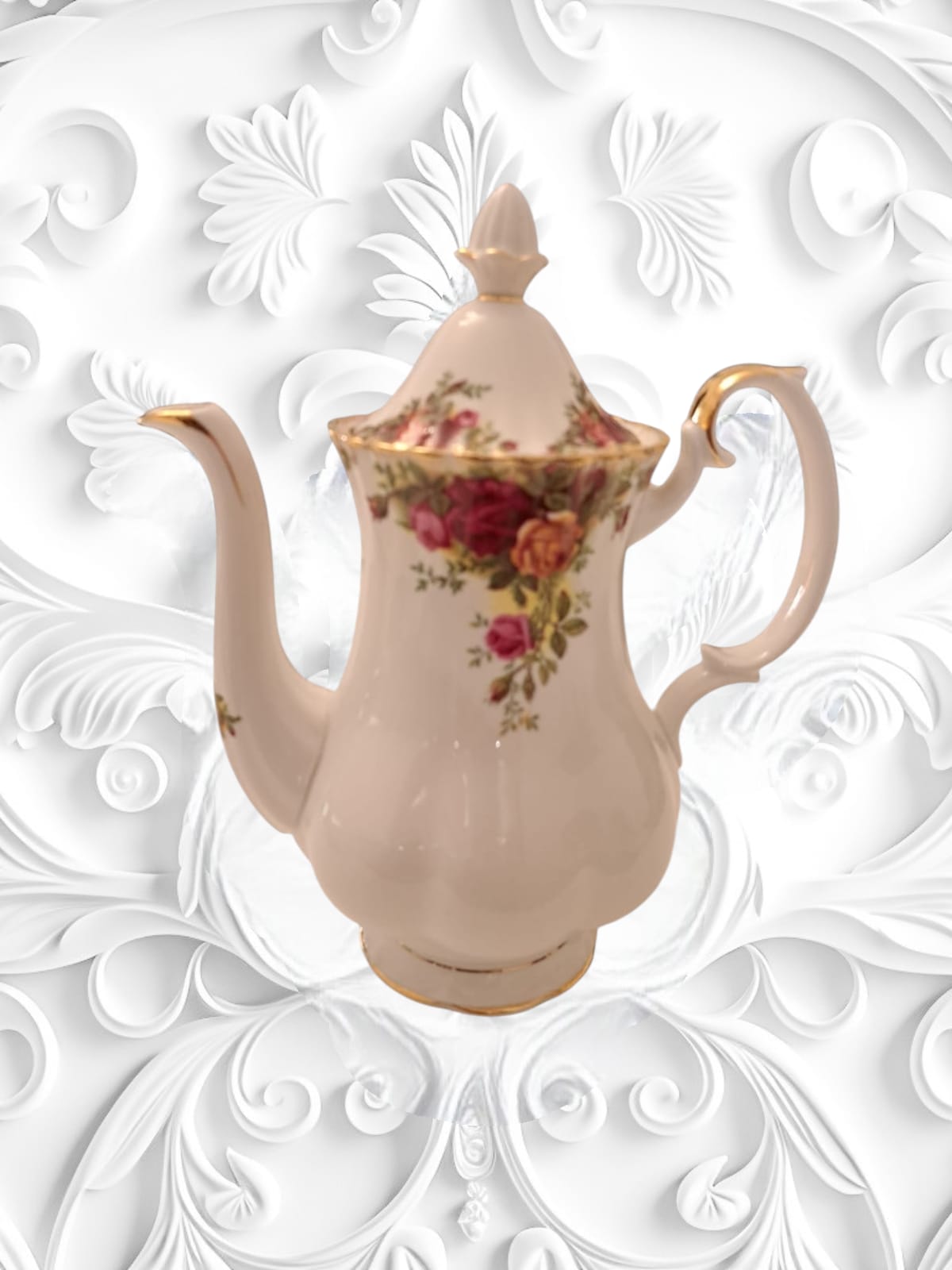 Ceainic Royal Albert Bone China Anglia Old Country Roses