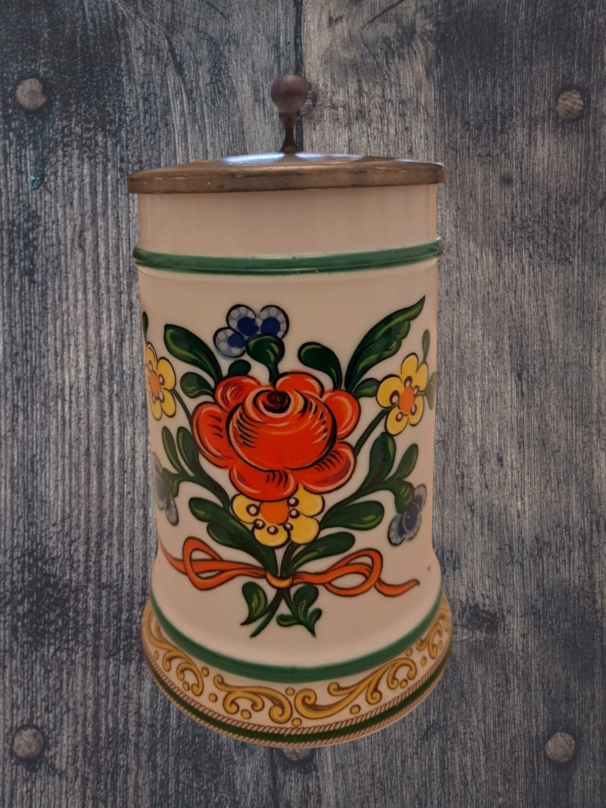 Halba de Bere din Ceramica BMF Bierseidel, 500 ml