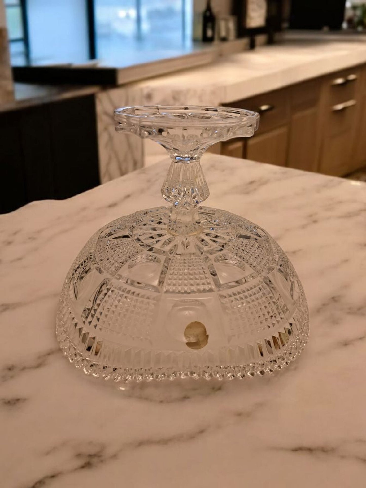 Fructiera din Cristal cu Picior Inalt - Bleikristall