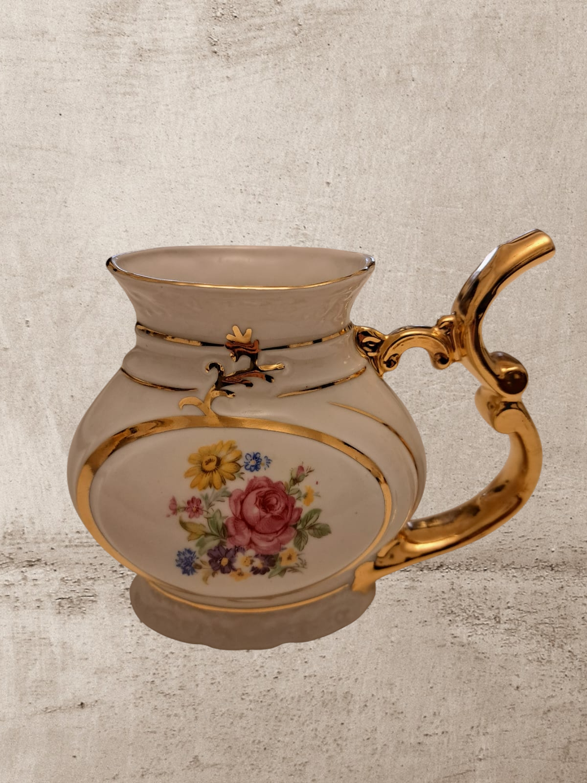 Cana Vintage Jome Cehoslovacia, Rose floral