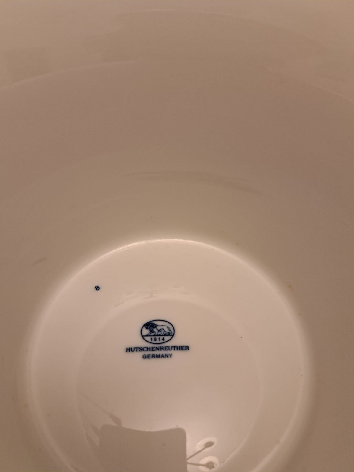 Platou Tort din Portelan cu Motive Florale Hutschenreuther