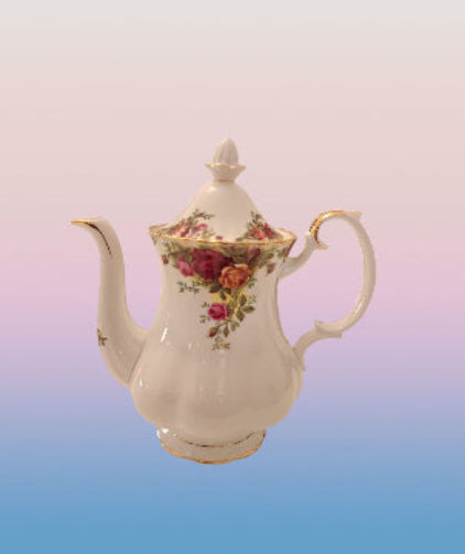O piesă elegantă și clasică, apreciată pentru designul său sofisticat și romantic. Acesta reflectă farmecul stilului englezesc tradițional și este foarte căutat de colecționari și pasionați de porțelan de calitate.